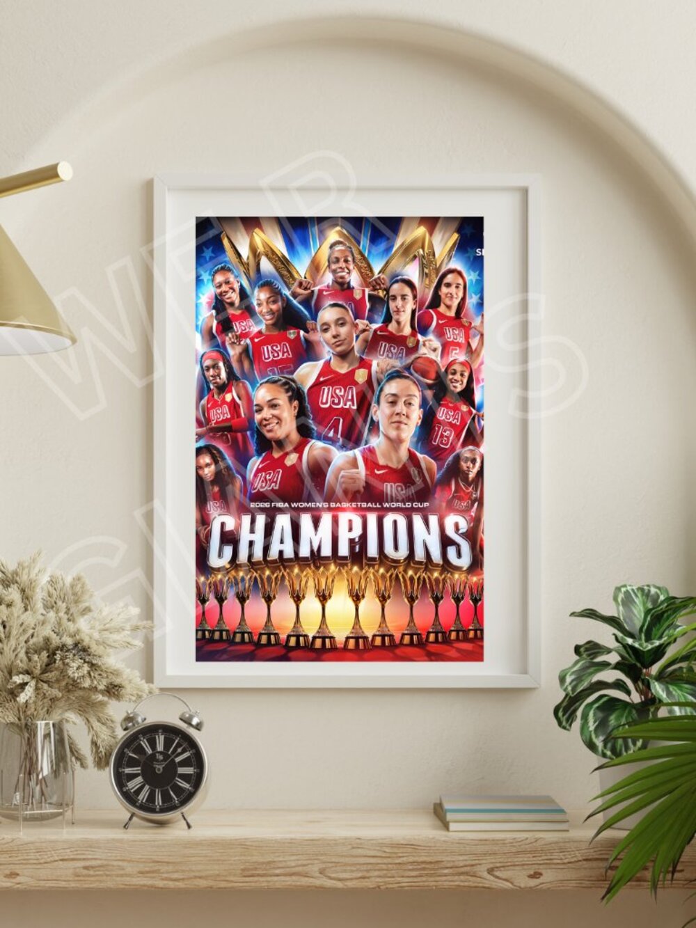 FIBA Women's Basketball World Cup 11x17 Print